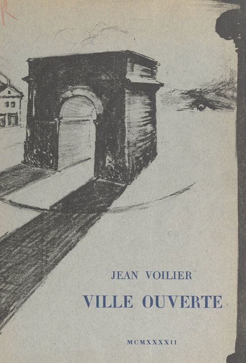 Couverture ebook de Ville ouverte, de Jean Voilier