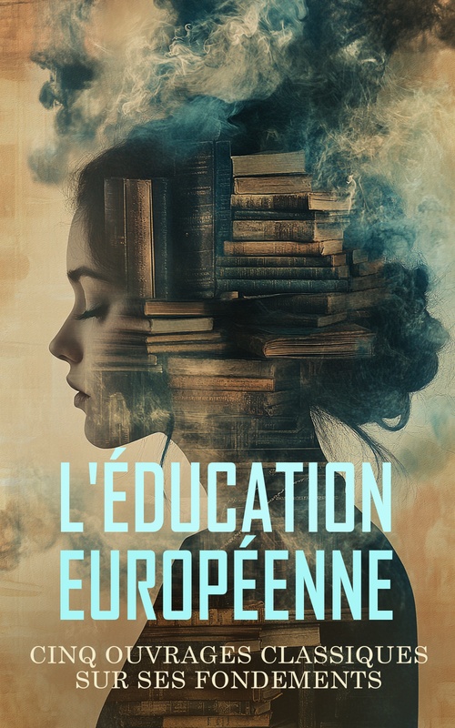 Couverture ebook de L'Éducation Européenne : Cinq Ouvrages Classiques sur ses Fondements, de Emile Durkheim, Emmanuel Kant, Gustave Le Bon, Pierre Desloges
