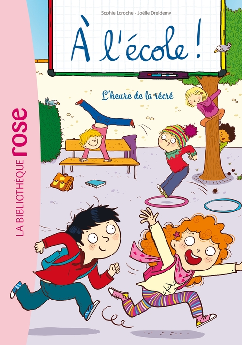 Couverture ebook de A l'école ! 03 - L'heure de la récré, de Sophie Laroche