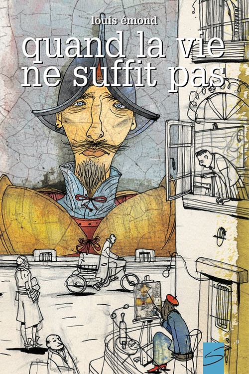 Couverture ebook de Quand la vie ne suffit pas, de Louis Emond