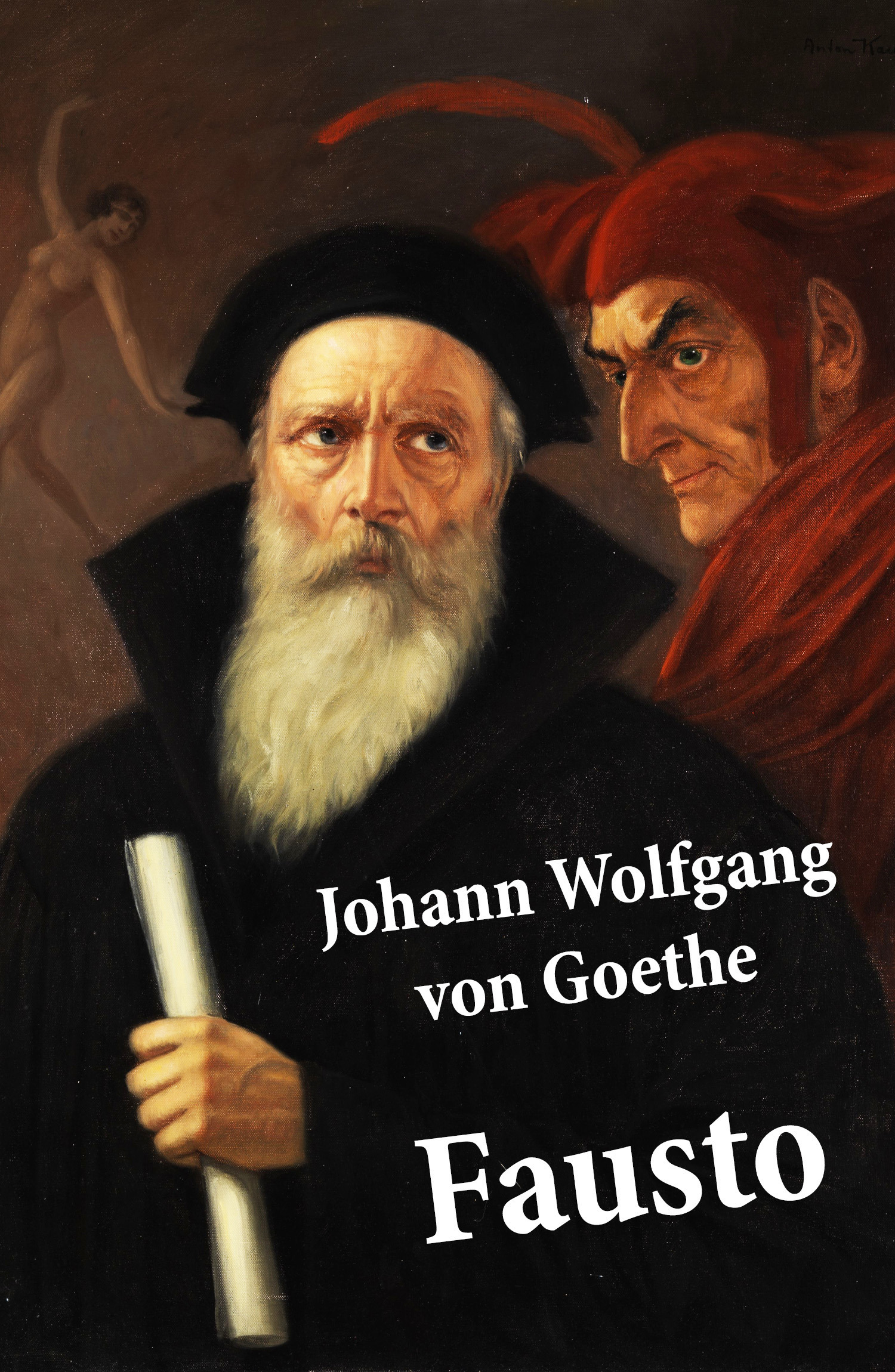 ebook cover of Fausto (texto completo, con índice activo), by Johann Wolfgang von Goethe