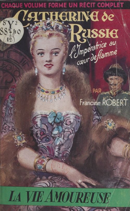 Couverture ebook de Catherine de Russie, de Francine Robert
