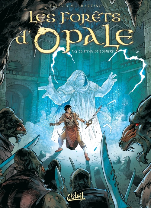 Couverture ebook de Les Forêts d'Opale T14 - Le Titan de lumière, de Christophe Arleston