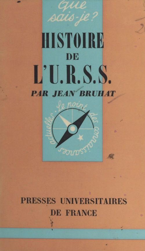 ebook cover of Histoire de l'U.R.S.S., by Jean Bruhat