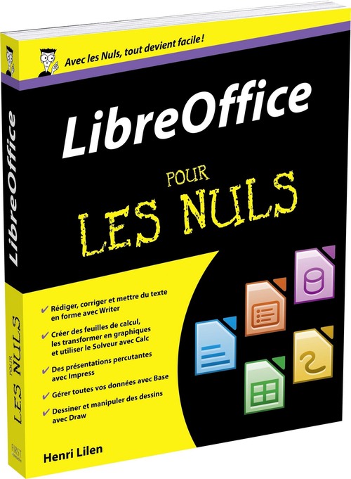 ebook cover of LibreOffice pour les nuls, by Henri Lilen
