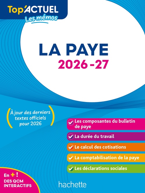 ebook cover of Top'Actuel La paye  2026-2027, by Sabine Lestrade