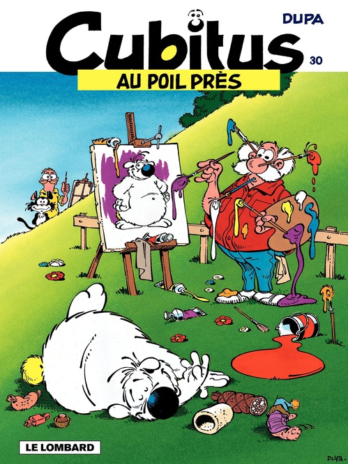 Couverture ebook de Cubitus - tome 30 - Au poil près, de Dupa