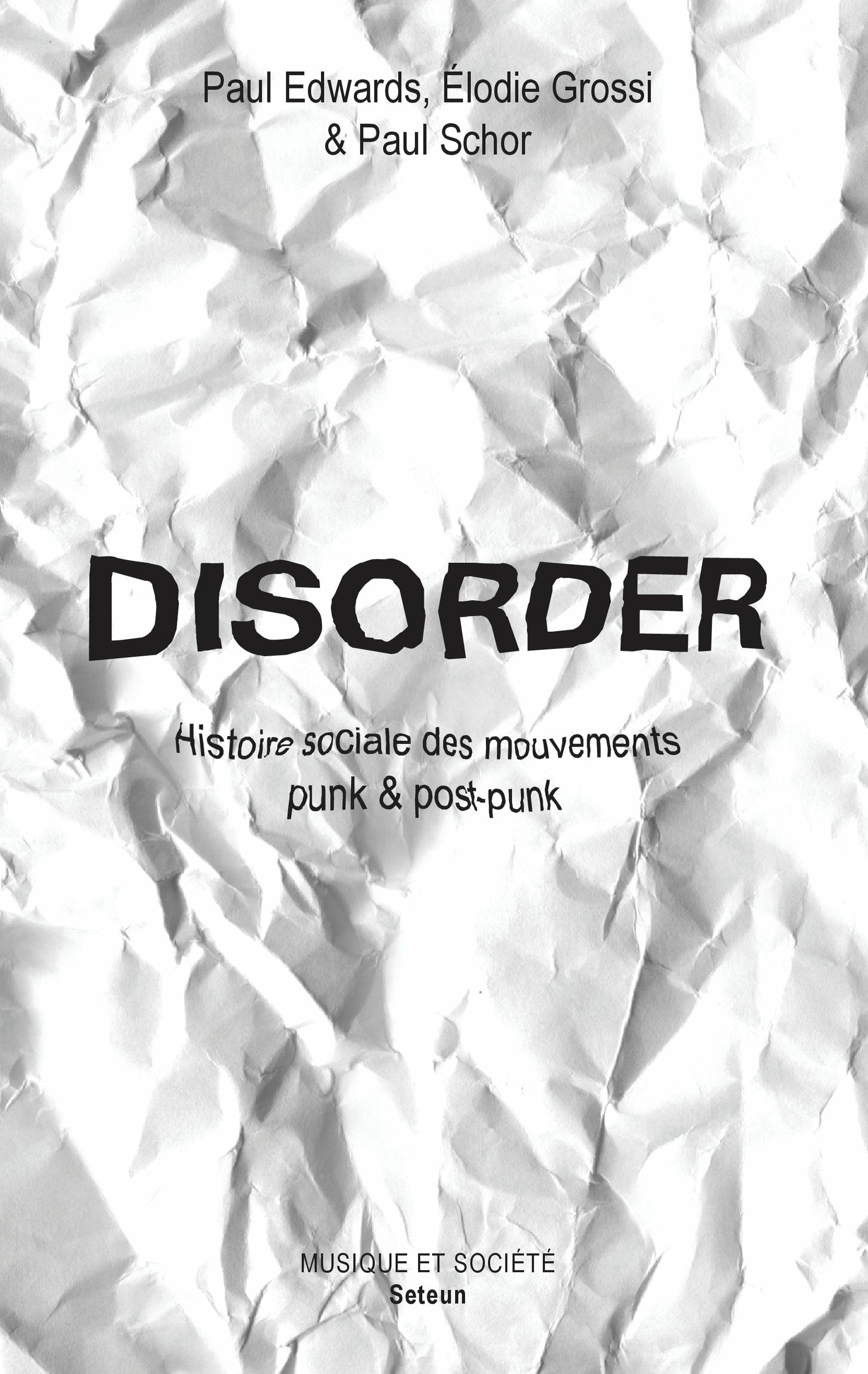 ebook cover of Disorder, by Paul Edwards, Grossi Elodie, Paul Schor
