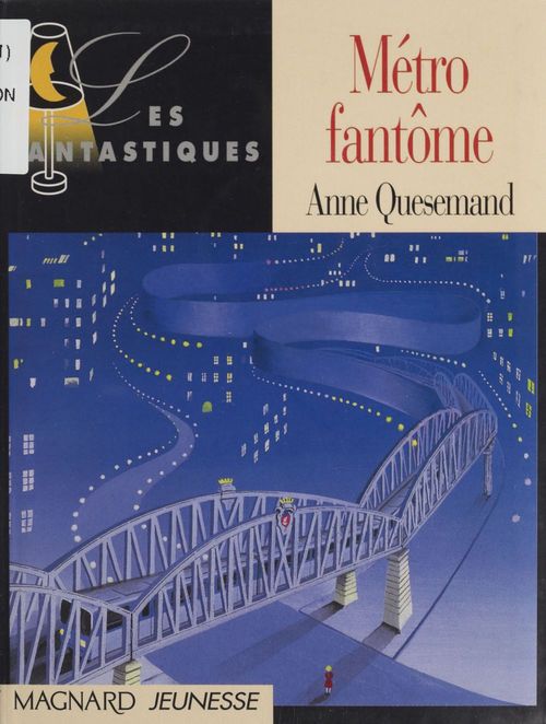 ebook cover of Métro fantôme, by Anne Quesemand