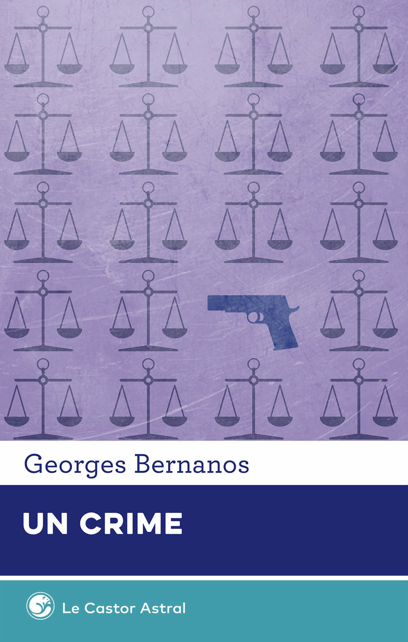 Couverture ebook de Un crime, de Georges Bernanos