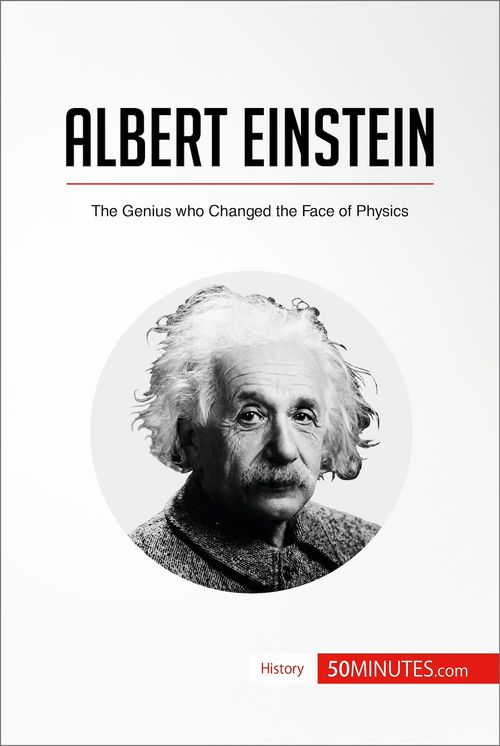 Couverture ebook de Albert Einstein, de 50minutes