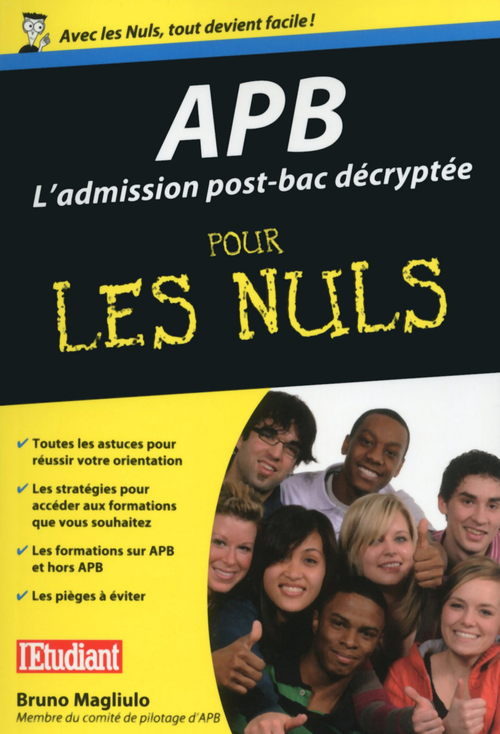 ebook cover of APB poche pour les nuls - L'admission post-bac décryptée, by Bruno Magliulo
