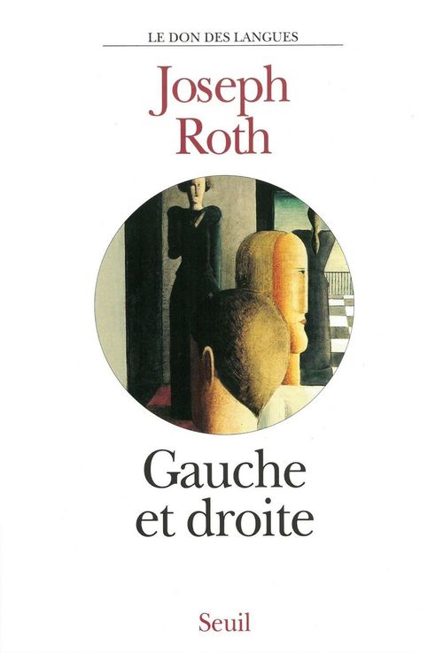 ebook cover of Gauche et Droite, by Joseph Roth, Jean Ruffet