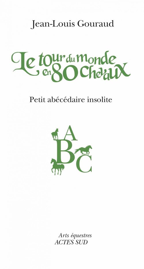 Couverture ebook de Le tour du monde en 80 chevaux, de Gouraud Jean-Louis