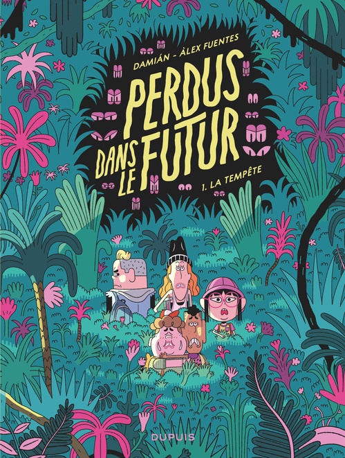 ebook cover of Perdus dans le futur - Tome 1 - La tempête, by Damian, Alex Fuentes