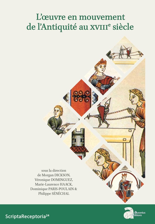 Couverture ebook de L´oeuvre en mouvement de l´Antiquité au XVIIIe siècle, de
