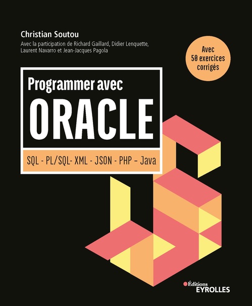 Couverture ebook de Programmer avec Oracle, de Christian Soutou