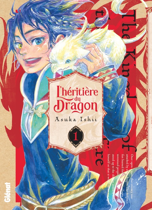 ebook cover of L'Héritière du dragon - Tome 01, by Asuka Ishii