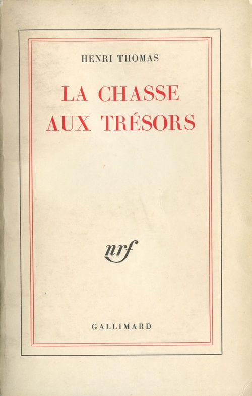 Couverture ebook de La Chasse aux trésors (Tome 1), de Henri Thomas