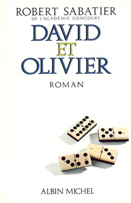 Couverture ebook de David et Olivier, de Robert Sabatier