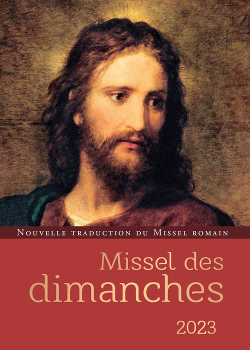 Couverture ebook de Missel des dimanches 2023, de Collectif