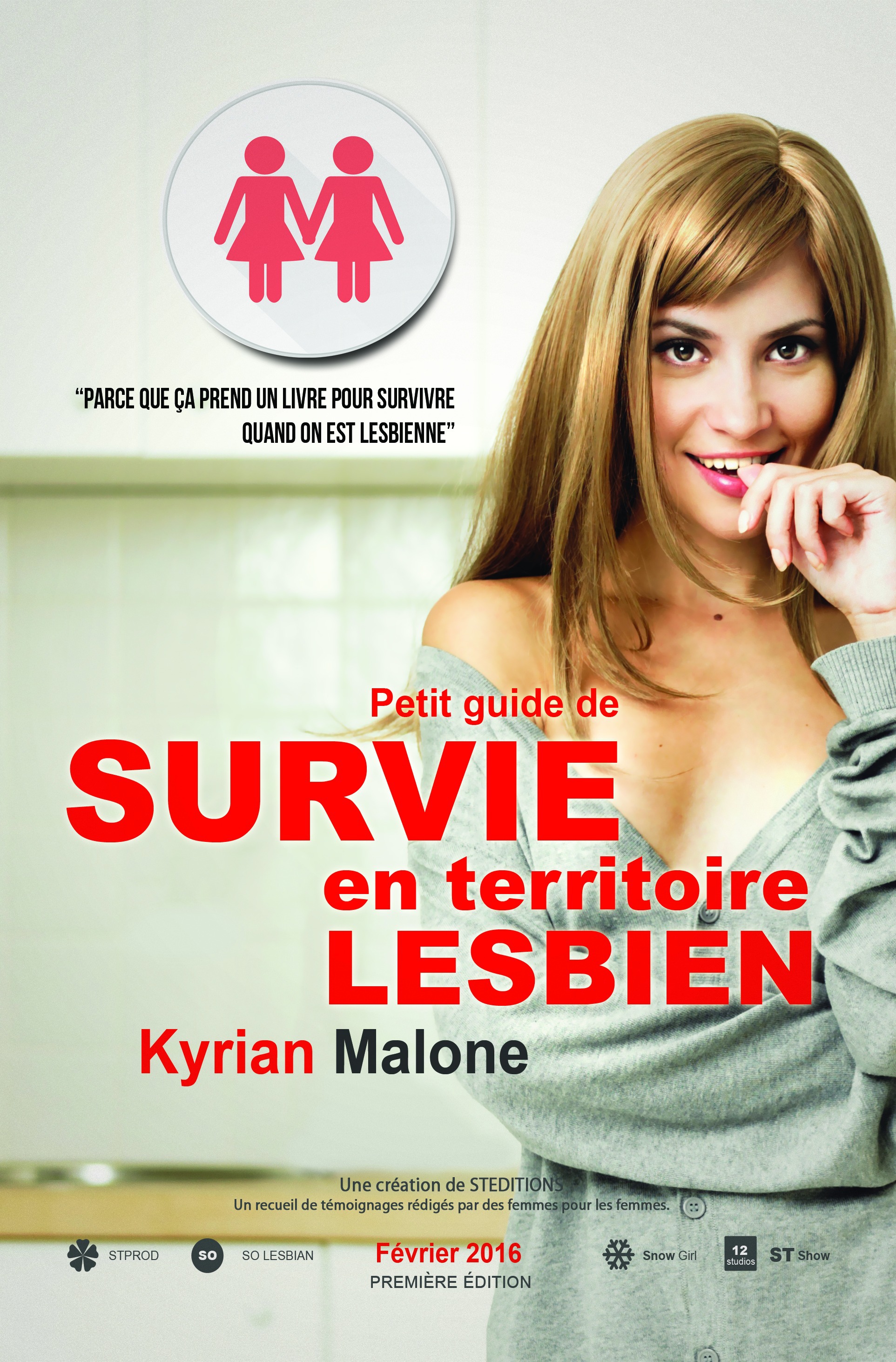 ebook cover of Guide de survie en territoire lesbien, by Kyrian Malone