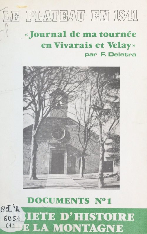 ebook cover of Le plateau en 1841, by F. Deletra