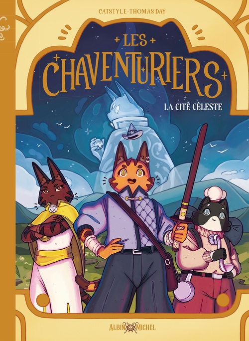ebook cover of Les Chaventuriers - La Cité Céleste, by Catstyle