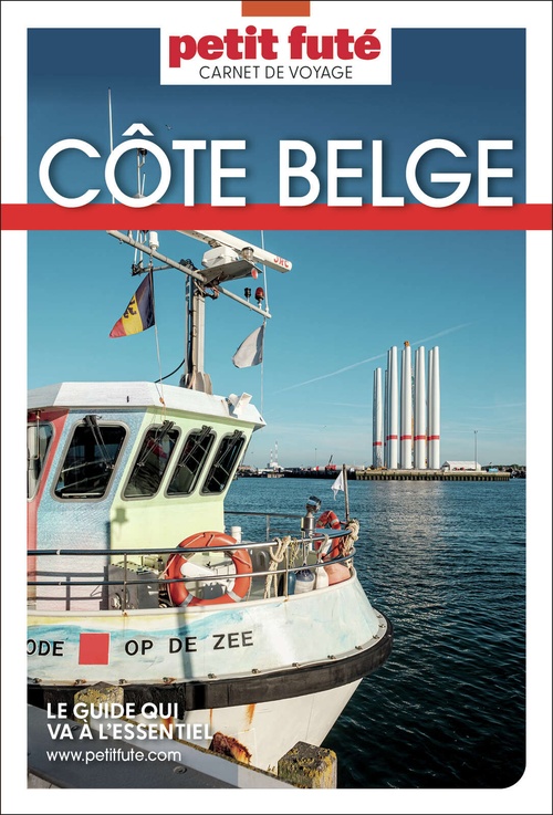 Couverture ebook de Guide Côte Belge 2025 Carnet Petit Futé, de Auzias D., Labourde