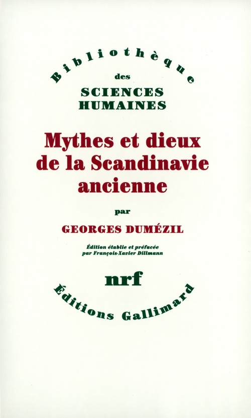 Couverture ebook de Mythes et dieux de la Scandinavie ancienne, de Georges Dumezil
