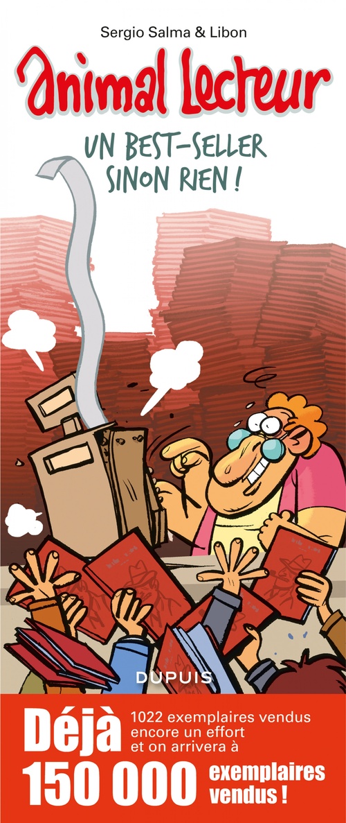 ebook cover of Animal lecteur - Tome 6 - Un best-seller sinon rien, by Sergio Salma, Libon