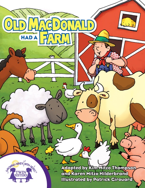 Couverture ebook de Old MacDonald Had A Farm, de Kim Mitzo Thompson, Karen Mitzo Hilderbrand