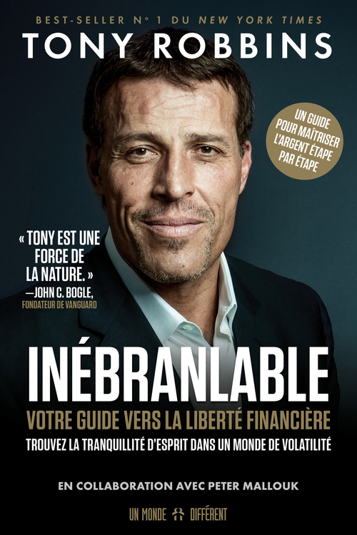 Couverture ebook de Inébranlable, de Tony Robbins