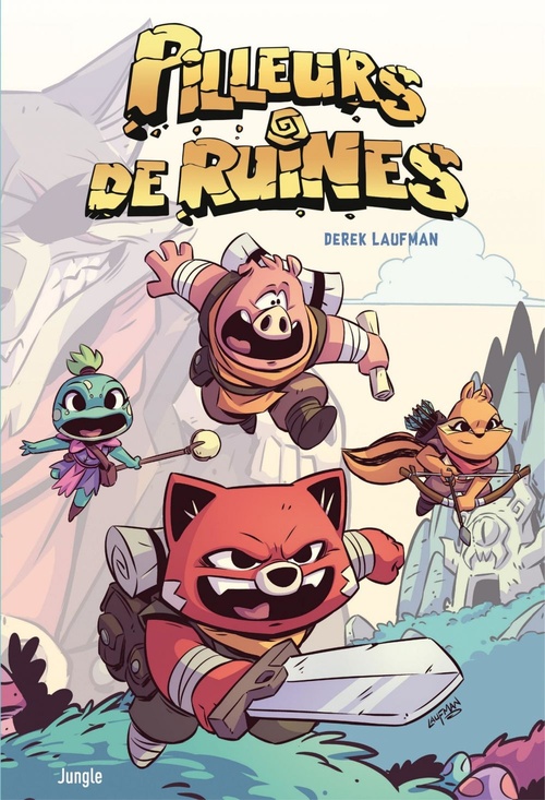 ebook cover of Pilleurs de ruines, by Derek Laufman