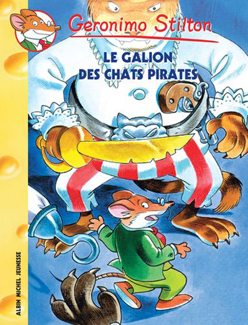 Couverture ebook de Mes histoires préférées - Le Galion des chats pirates, de Geronimo Stilton, Matt Wolf, Larry Keys