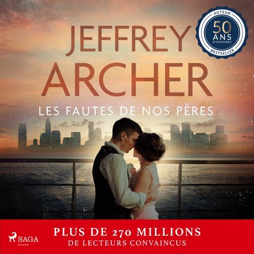 audiobook cover of Les Fautes de nos pères, by Jeffrey Archer