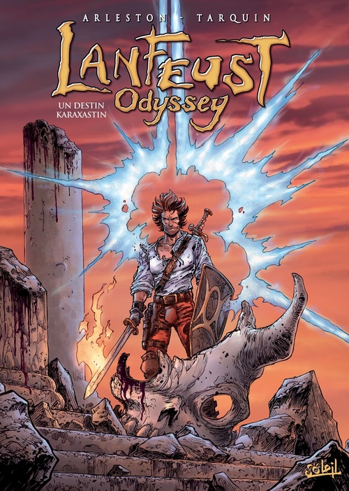 Couverture ebook de Lanfeust Odyssey T10 - Un destin Karaxastin, de Christophe Arleston