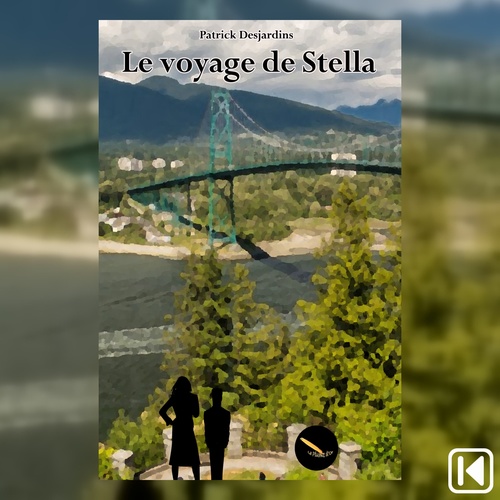 audiobook cover of Le voyage de Stella, by Patrick Desjardins