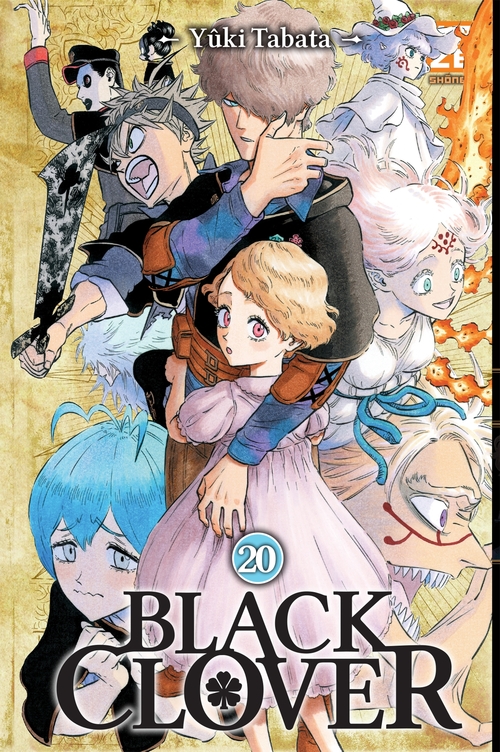 Couverture ebook de Black Clover T20, de Yuki Tabata