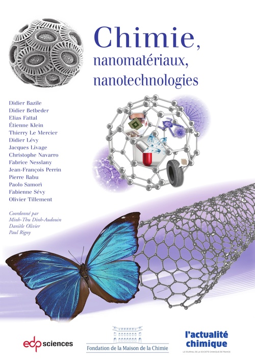 Couverture ebook de Chimie, nanomatériaux, nanotechnologies, de Minh-thu Dinh-audouin, Danièle Olivier, Paul Rigny