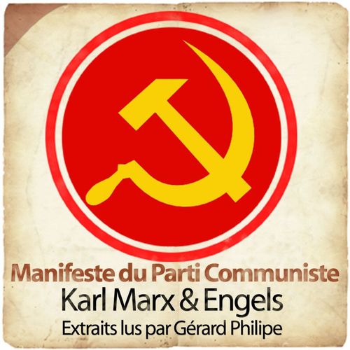 audiobook cover of Manifeste du Parti Communiste, by Friedrich Engels, Karl Marx