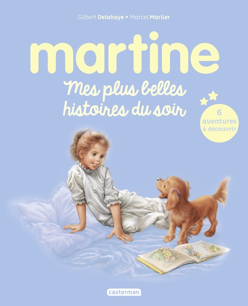 Couverture ebook de Martine. Mes plus belles histoires du soir, de Gilbert Delahaye