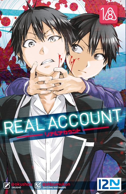 Couverture ebook de Real Account - tome 18, de Okushou, Shizumu Watanabe
