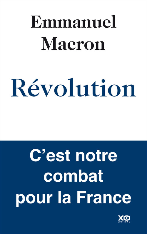 ebook cover of Révolution, by Emmanuel Macron