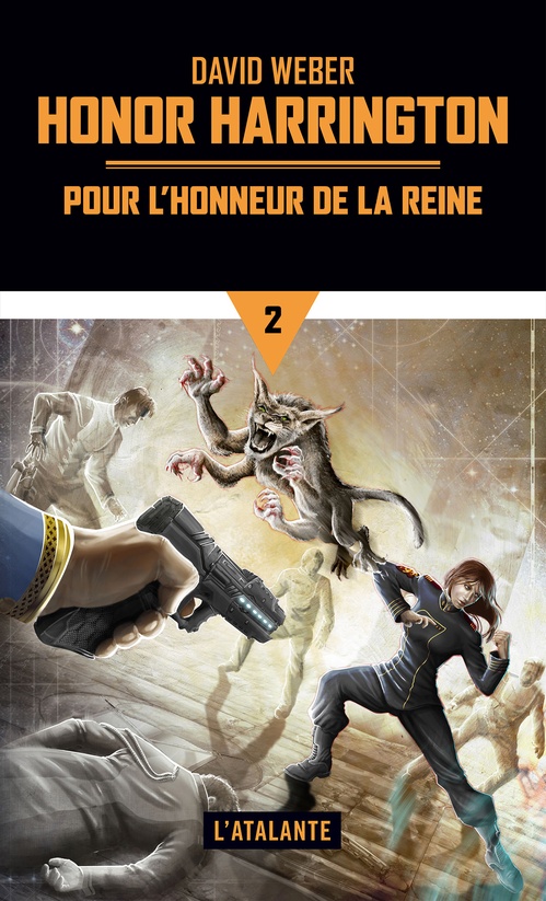 Couverture ebook de Pour l'honneur de la reine, de David Weber
