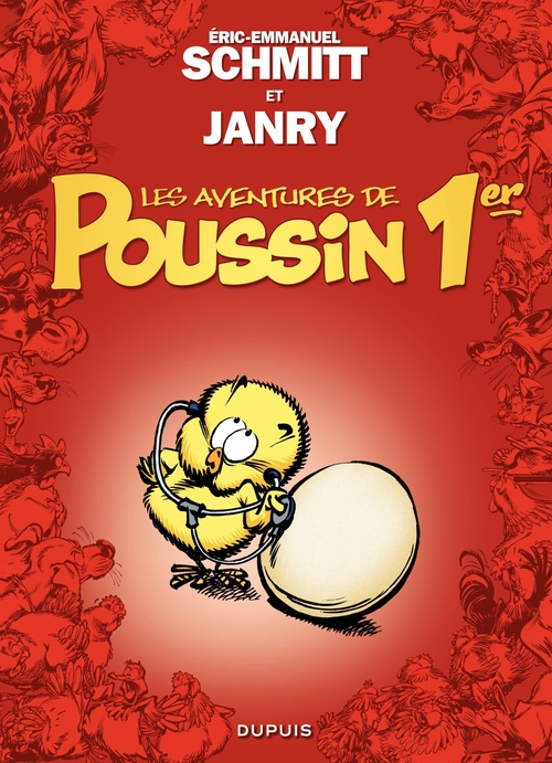 Couverture ebook de Les aventures de Poussin 1er - Tome 1 - Cui suis-je ?, de Janry, Eric-Emmanuel Schmitt