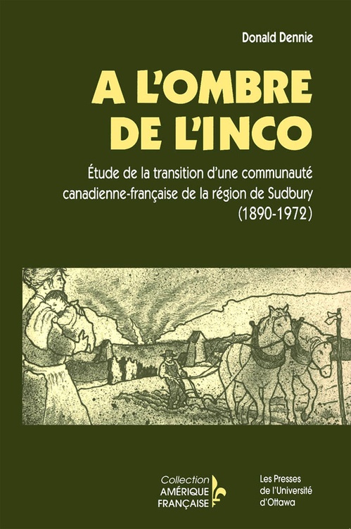 Couverture ebook de À l´ombre de l´INCO, de Donald Dennie