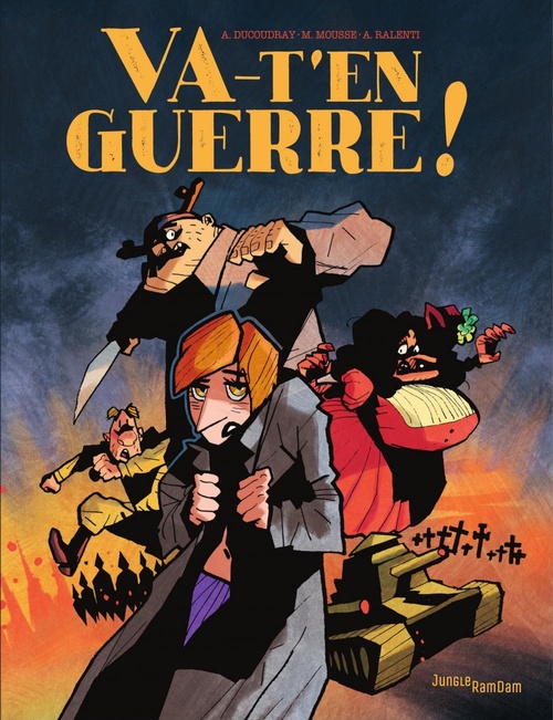 ebook cover of Va-t'en guerre !, by Aurélien Ducoudray