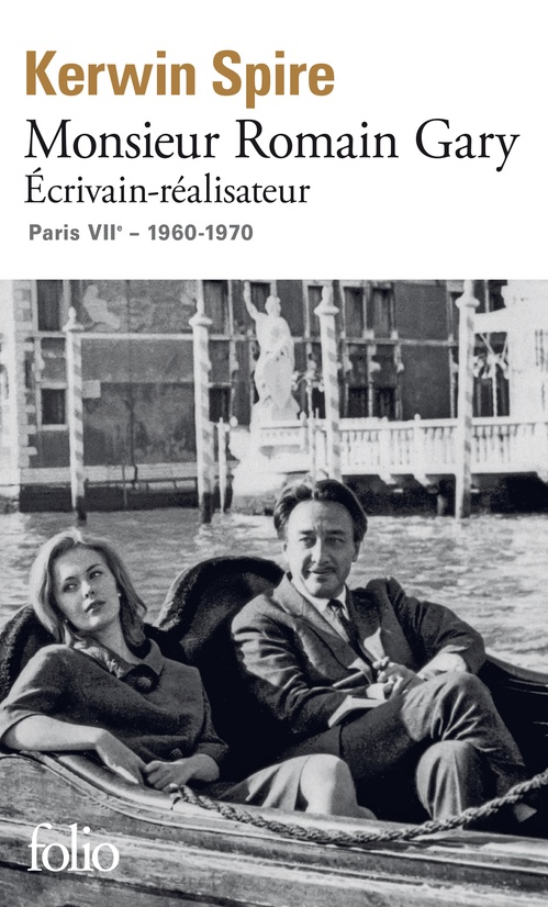 Couverture ebook de Monsieur Romain Gary. Écrivain-réalisateur - 108, rue du Bac - Paris, VII - Babylone 32-93, de Kerwin Spire