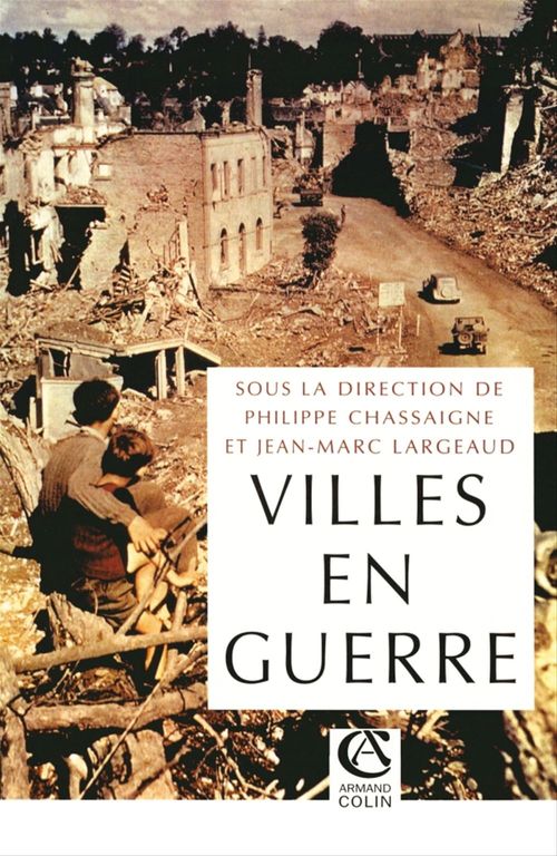 Couverture ebook de Les villes en guerre, de Largeaud/Chassaigne